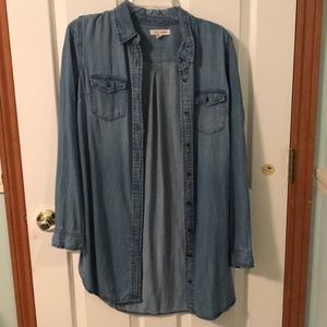 Denim Button Down